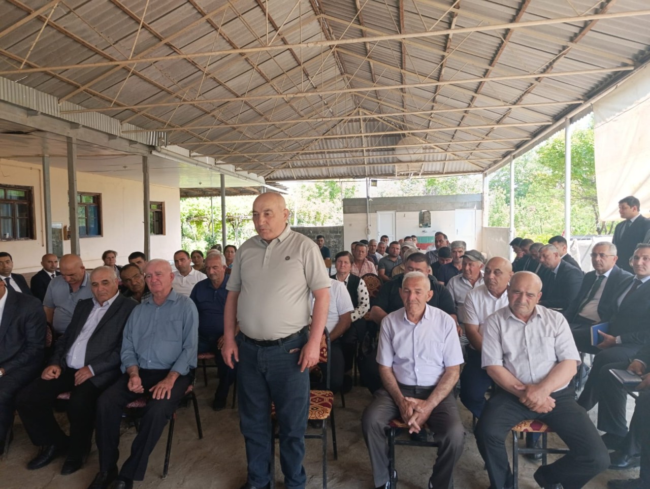 Goranboyda növbəti səyyar qəbul keçirildi - FOTOLAR